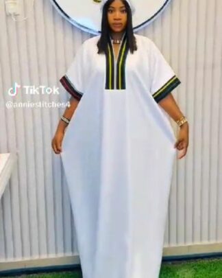 Trendy Long Bubu Gown