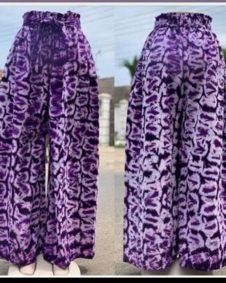 African Print Ankara Trouser for Ladies