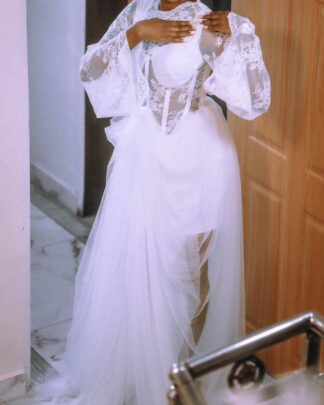 Soft and Sweet Bridal Shower Dress for Bride