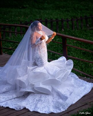 Transformative Modern Wedding Gown