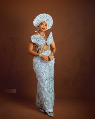 Trendy Beaded Asoebi for Rent