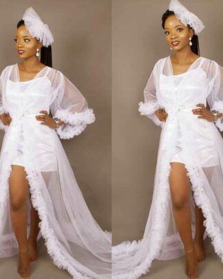 Tulle Pre-Wedding Bridal Shower Outfit