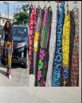 VIBRANT BAGGY TROUSERS