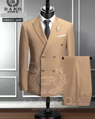Carton Color Men’s Suit with Modern Finish
